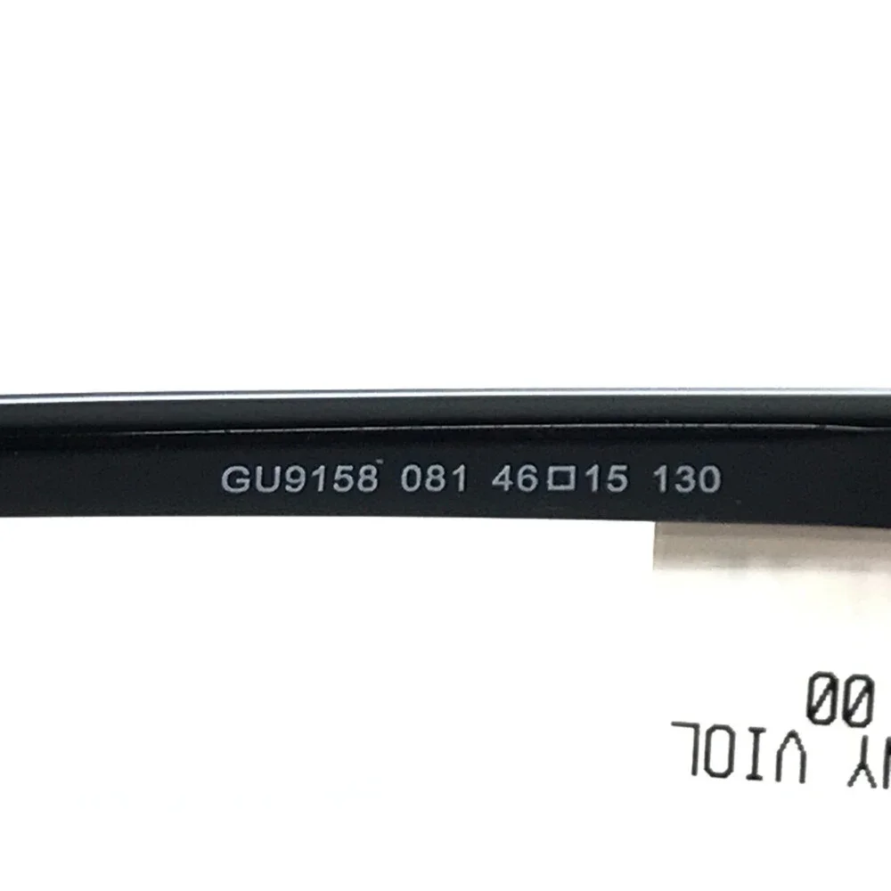 Guess Kids Eyeglasses Frame GU9158 081 Shiny Violet Rectangle Full Rim 46-15-130